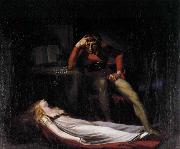 Johann Heinrich Fuseli Ezzelin and Meduna oil